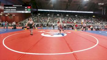 2A-175 lbs Cons. Round 1 - Ben Ferguson, Big Piney vs Logan Jensen, Wind River