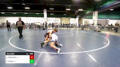 128 lbs Round Of 32 - Javian Palomino, CA vs Evan Ulrich, WV