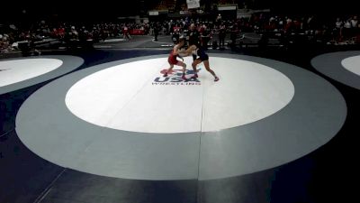 120 lbs Savannah Belmonte, SDIKWA - San Diego-Imperial Kids Wrestling Association vs Irini Poka, OCWA - Orange County Wrestling Association