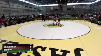 132 lbs Placement Matches (16 Team) - Hector Mateo, Pennsylvania Red vs Ryker Vail, Idaho