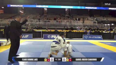 Gabriel Ribeiro Camarinho vs Feanix Dominic Jaks 2025 Pan Jiu Jitsu IBJJF Championship