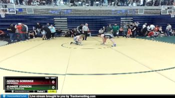 Round 5 - Addelyn Gorringe, 208 Badgers vs Gunner Johnson, Lil Mavs Wrestling