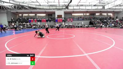 126 lbs Consi Of 16 #2 - Andy Martinez-Soliz, New London vs Daren Johnson, Maloney