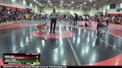 85 lbs Cons. Semi - Aden Czepa, New Prague Wrestling vs Noah Hill, Pursuit Wrestling Minnesota