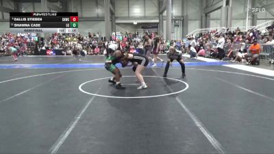 155 lbs Semifinal - Shawna Case, Linn County vs Dallis Stieben, Colby Kids Wrestling Club