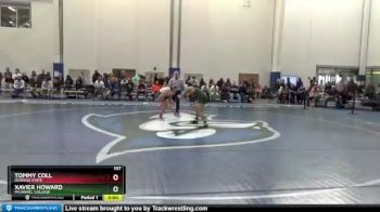 157 lbs Cons. Round 1 - Tommy Coll, Oswego State vs Xavier Howard, McDaniel College