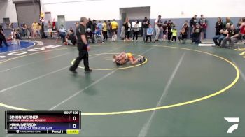 70 lbs Final - Simon Werner, Interior Grappling Academy vs Maya Iverson, Bethel Freestyle Wrestling Club