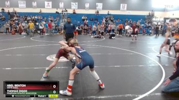 70 lbs Round 2 - Abel Benton, White Knoll vs Thomas Diggs, Poquoson Athletic Association