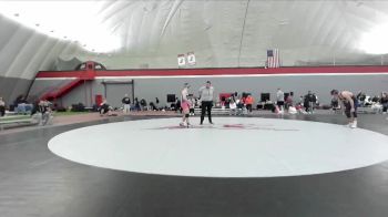 157 lbs Semifinal - Dominic Serio, Unattached Ohio vs Ryan Bennett, Unattached Illinois
