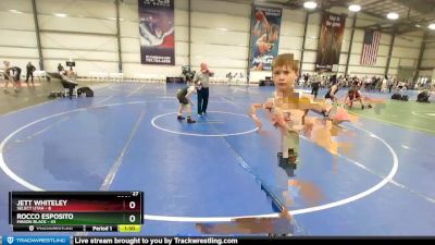 88 lbs Rd# 10- 4:00pm Saturday Final Pool - Jett Whiteley, SELECT Utah vs Rocco Esposito, Minion Black