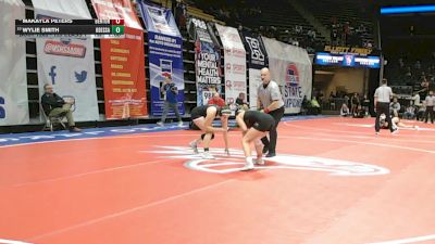 155 Class 1 lbs Cons. Round 2 - Wylie Smith, Odessa vs Makayla Peters, Benton
