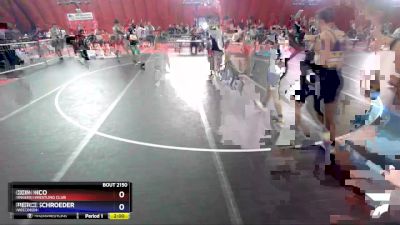 145 lbs Cons. Round 2 - Odin Nico, Ringers Wrestling Club vs Pierce Schroeder, Wisconsin