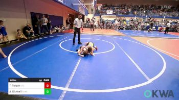 60 lbs Quarterfinal - Tanner Turpin, Owasso Takedown Club vs Joseph Kidwell, Team Tulsa Wrestling Club