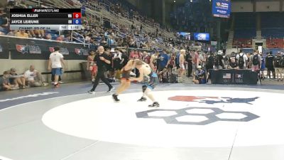 100 lbs Champ. Rd Of 64 - Joshua Eller, Washington vs Jayce LeJeune, Ohio