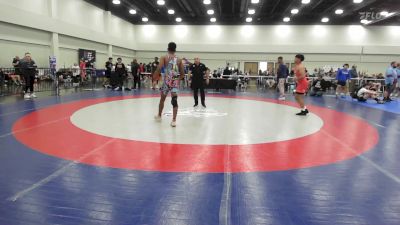 144 lbs Consi Of 16 #1 - Jared Galang, Va vs Jacury Johnson, La