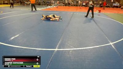 85 lbs Finals (8 Team) - Derek Fier, Minneota vs Harper Hamacher, Becker