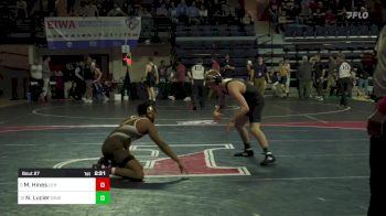 141 lbs Round Of 16 - Malyke Hines, Lehigh vs Nate Lucier, Binghamton