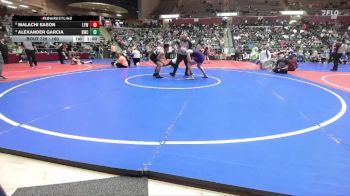 160 lbs Semifinal - Malachi Eason, Lonoke Youth Wrestling vs Alexander Garcia, Bentonville Wrestling Club