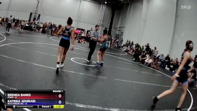 100 lbs Semis (4 Team) - Kimber Drenon, POWA vs Riley Karwowski, Lady Assassins