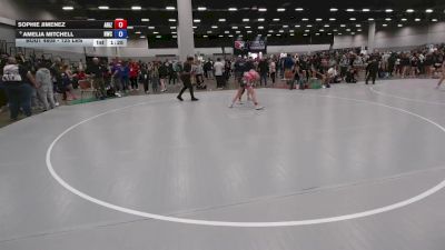 125 lbs Champ. Rd Of 64 - Sophie Jimenez, Arizona vs Amelia Mitchell, Highland Wrestling Club
