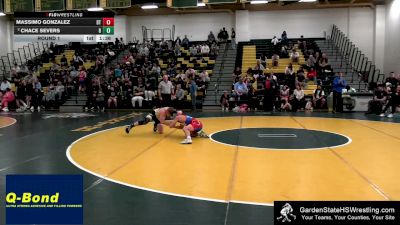 Boys-142 lbs Round 1 - Chace Severs, Brower`s Brawlers vs Massimo Gonzalez, Clarke`s Dream Team