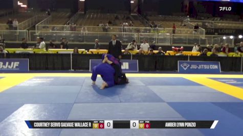 Courtney Servo Salvaxe Wallace R vs Amber Lynn PonzioR 2025 Pan Jiu Jitsu IBJJF Championship