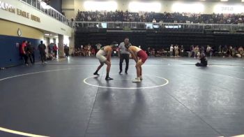 197 lbs Cons. Round 2 - Ahmad Wahedi, Sacramento City College vs Emiliano Flores, East Los Angeles College