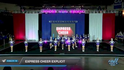 Express Cheer Explicit [2018 Medium Senior 2 Day 1] 2018 NCA North Texas Classic