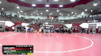 68-74 lbs 3rd Place Match - Julian Yunker, Carmel USA WC vs Gavin Harris, Greentown WC