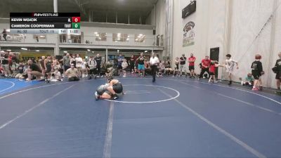 88 lbs Round 2 - Kevin Wojcik, Aggression Legionnaires vs Cameron Cooperman, The Outsiders