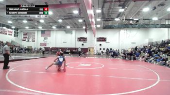 126 lbs Quarterfinal - Emiliano Kasma, Rocky Hill vs Joseph Crader, Ledyard