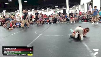 72 lbs Round 4 (8 Team) - Colton Louderback, PA Alliance Red vs Marcello Bari, Cordoba Trained