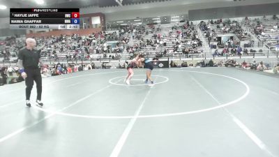 62 kg 3rd Place Match - Haylie Jaffe, Bearcat Wrestling Club vs Naima Ghaffar, M3 Wrestling Academy
