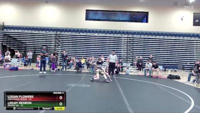 72 lbs Round 3 (4 Team) - Logan Flowers, Midlothian Miners vs Leeam Negron, Reaper WC