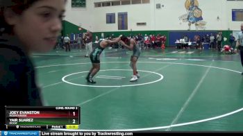 120 lbs Cons. Round 2 - Yair Suarez, McKay vs Joey Evanston, Mountainside