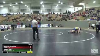 145 lbs 3rd Place - Riley Fort, Wilson Central vs Justin Arrieta, Summit