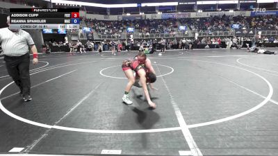 108.1-117.7 lbs Consi Of 16 #1 - Addison Cupp, Festus vs Reanna Spangler, Maize Wrestling Club