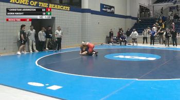 174 lbs Cons. Semi - Christian Arrington, Belmont Abbey vs Aiden Knight, Montevallo