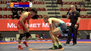 79 kg Quarterfinal - Evan Wick, USA vs Nan Cao, CHN