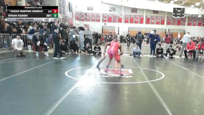 126 lbs Consolation - Josiah Martins Semedo, New Bedford vs Ethan Kadish, Newton South