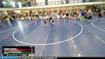 48-50 lbs Round 4 - Deklan Mondragon, Ravage vs Joseph Martin, Champions Wrestling Club