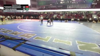 145 lbs Cons. Round 2 - Layla Allington, Eagle vs Rouqaiya Abdulhameed, Meridian