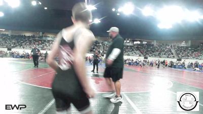 92 lbs Round Of 32 - Collin Evans, Blackwell vs Wes Nickell, Cushing