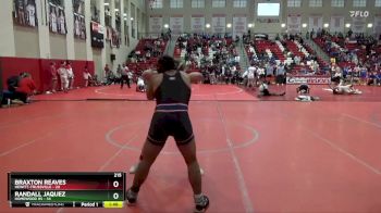 215 lbs Semis & Wb (16 Team) - Braxton Reaves, Hewitt-Trussville vs Randall Jaquez, Homewood Hs