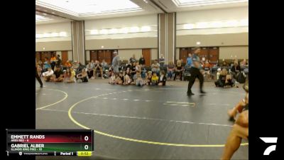 50 lbs Quarterfinals (8 Team) - Emmett Rands, Ares Red vs Gabriel Alber, Illinois King Pins