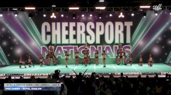 Pro Cheer - Royal Eagles [2026 L4 Senior Coed - D2 - Small Day 2] 2026 CHEERSPORT National All Star Cheerleading Championship