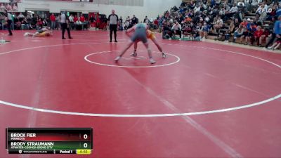 172 lbs Cons. Round 5 - Brody Straumann, Atwater-Cosmos-Grove City vs Brock Fier, Minneota