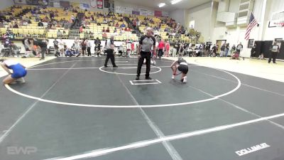 102 lbs Consolation - Gracie Leonard, Jay Junior High vs Paisley Heflin, Vinita JH