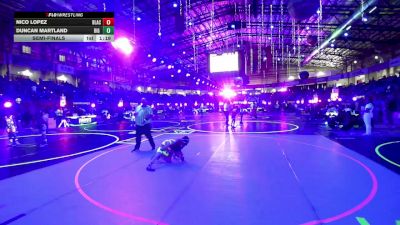 65 lbs Semifinal - Nico Lopez, Black Fox Wrestling Academy vs Duncan Martland, Big Game WC MT
