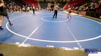 100-105 lbs Semifinal - Kolten Terwilliger, Vinita vs Neelie Johnson, Hilldale Youth Wrestling Club